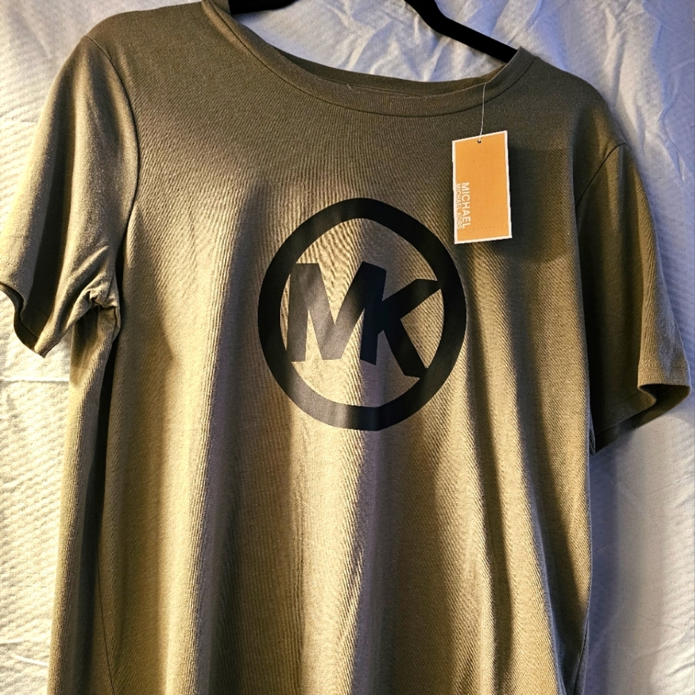 Medium Olive Green Michael Kors T-shirt